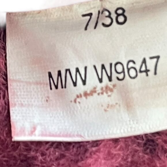 Born Burgundy Suede Leather Faux Sherpa Boots - 7 - Picture 8 of 11